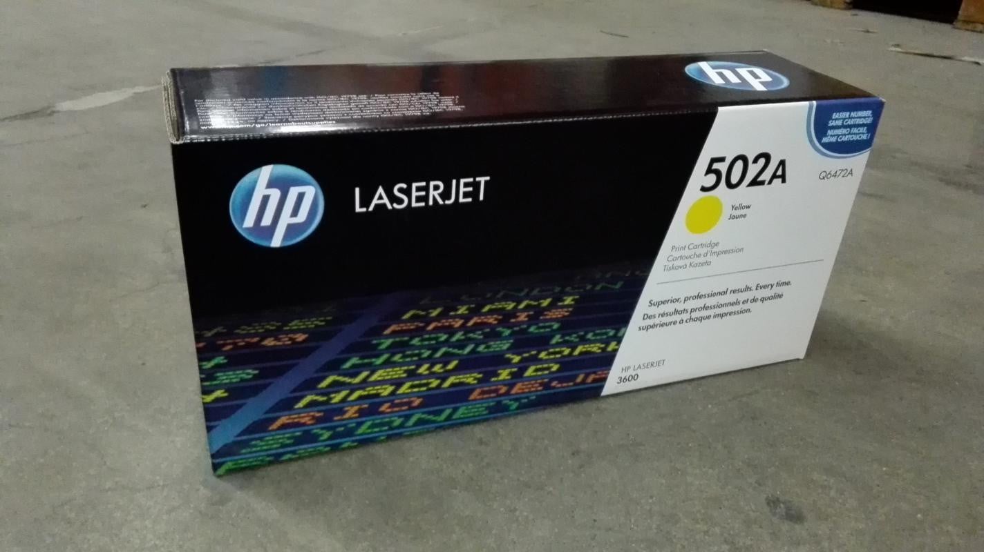 HP Toner Q6472A Geel voor LaserJet 3600