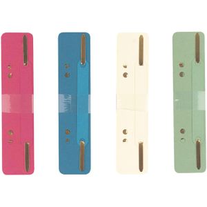Herlitz Heftstreifen 9977612, 34 x 150mm, farbig sortiert, aus Karton, 25 Stück