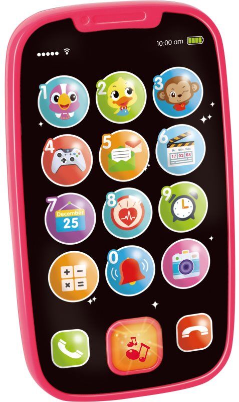 Bo Jungle B-My First Smart Phone Red Toy 1 pc