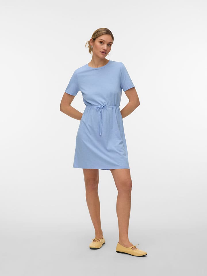 Vero Moda Kleid in Hellblau - L