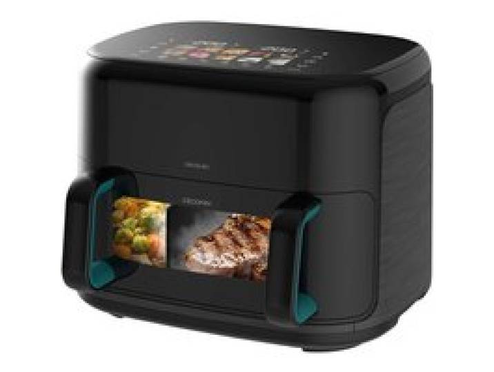 Cecofry&Grill SmokinPrime 11000 Air Fryer 11 L Grill Plancha Fumoir Double Résistance Viandes
