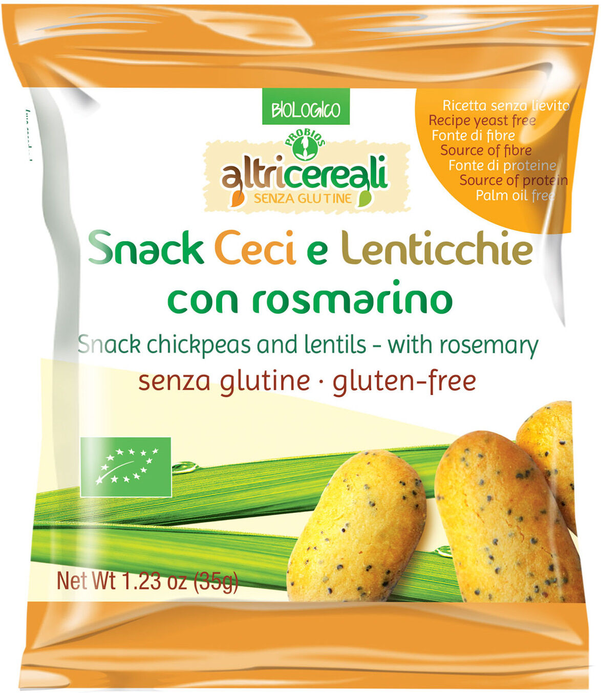 Probios Altricereali Snack Ceci/lenticchie