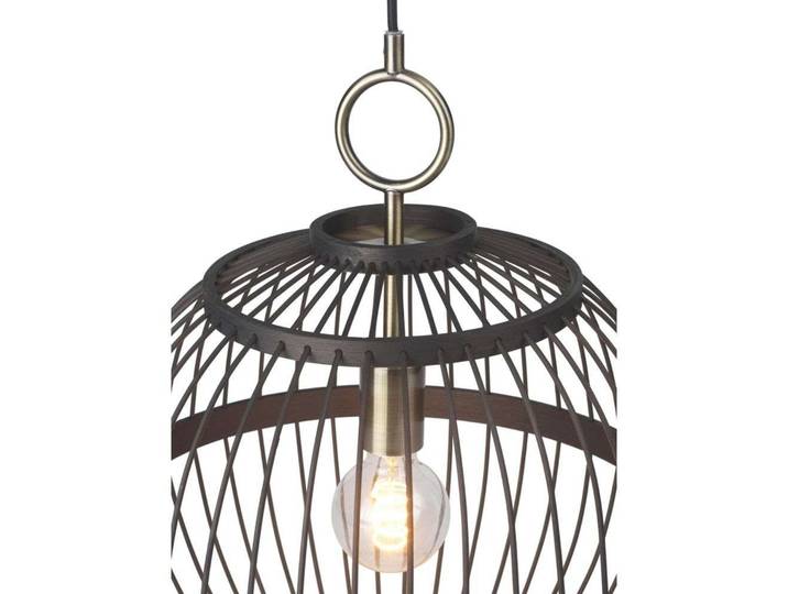 Stockholm Nordic Hängelampe, Ø 30 cm, schwarz - Halo Design - Esszimmer - Holz