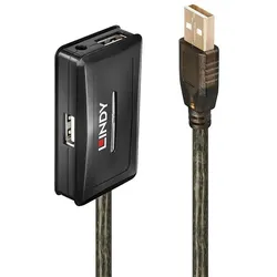 Lindy 42635 Schnittstellen-Hub USB 2.0 480 Mbit/s Grau