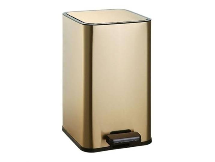 Haushaltsmülleimer Abfalleimer Mit Absenkautomatik for Das Wohnzimmer(Gold)