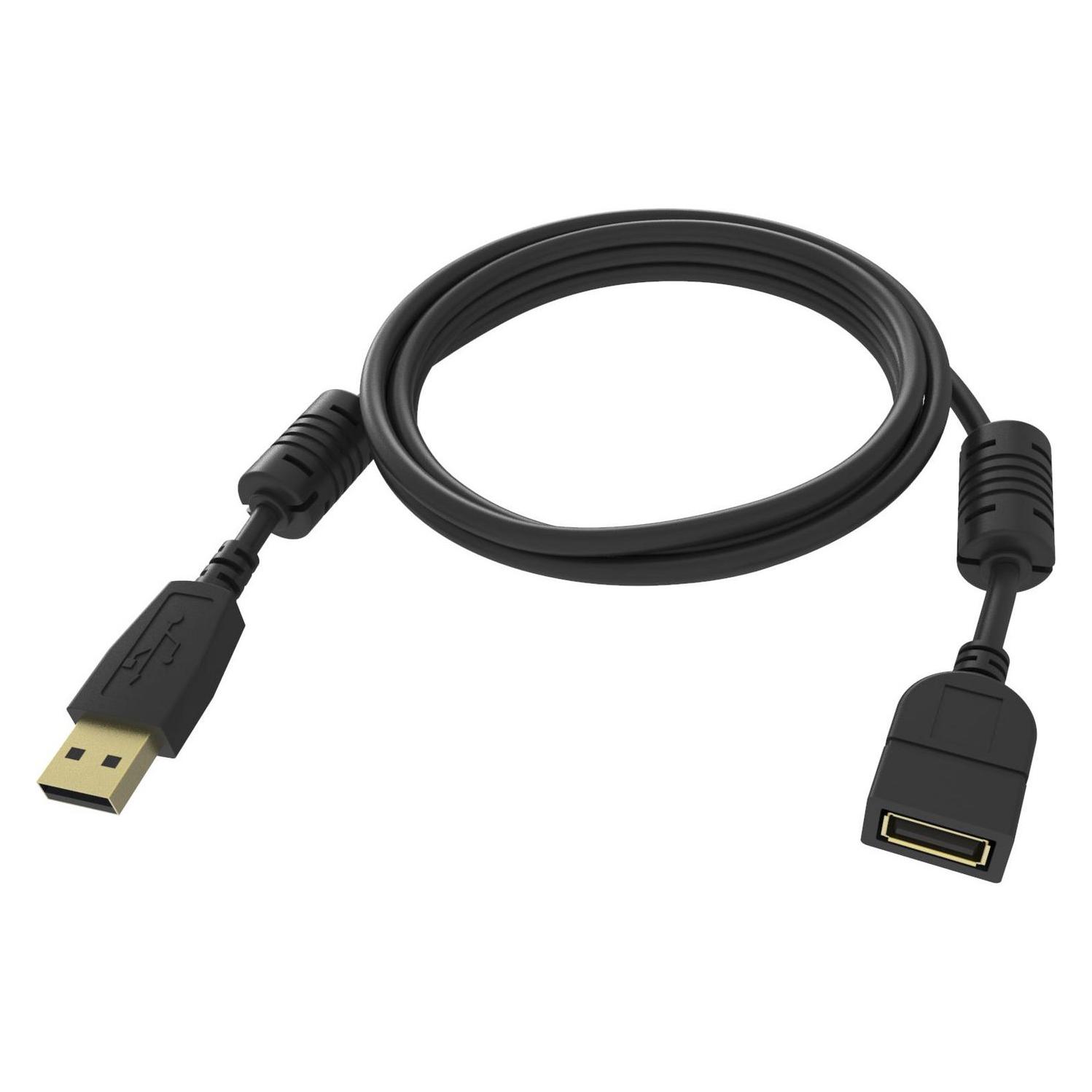 Vision Tc-2Musbext-Bl Usb Cable 2 M (2 m, USB 2.0) (TC 2MUSBEXT/BL)