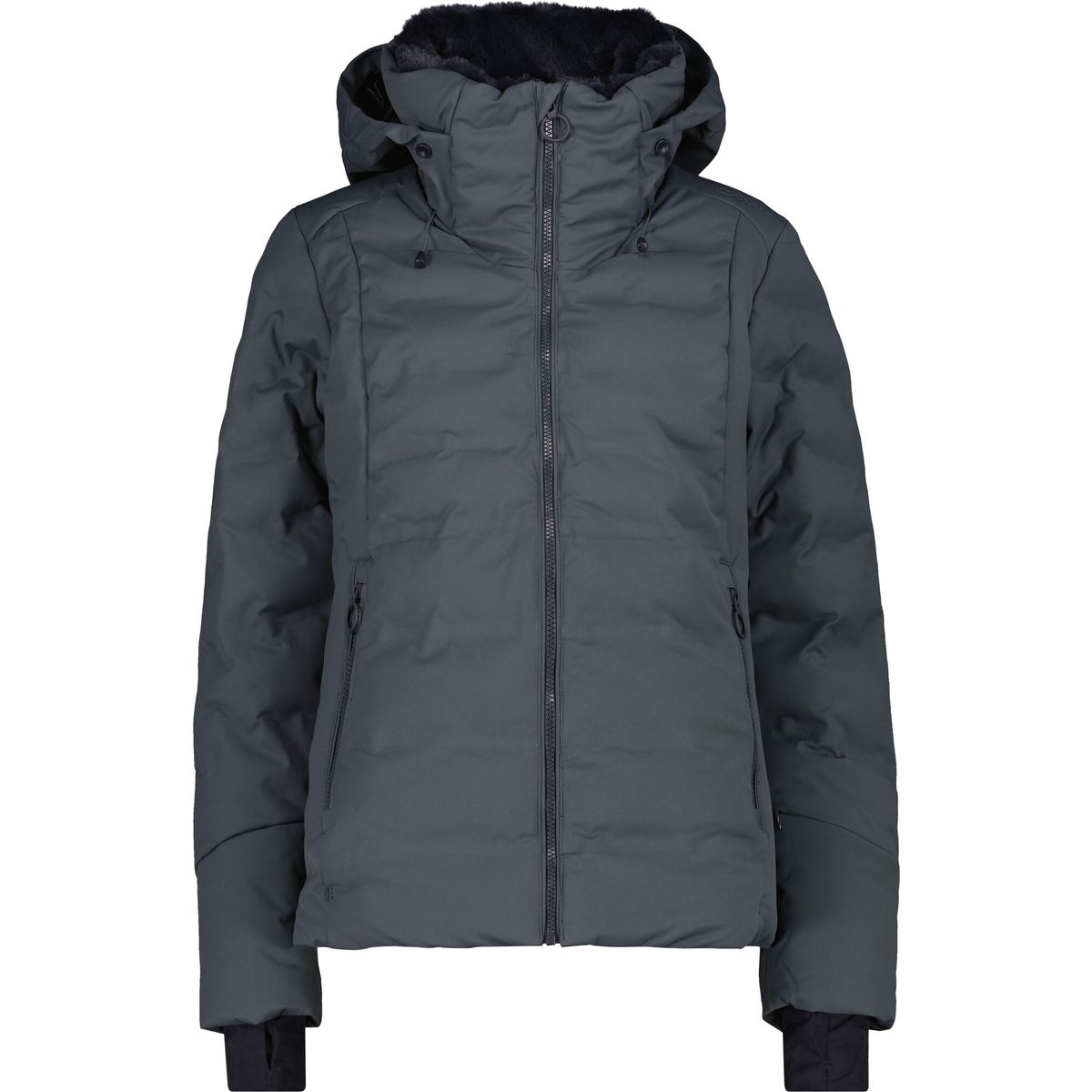 CMP Woman Ski Ski Jacket FIX Hood jungle (F902) 42 34W4406-F902-42