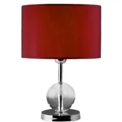 Tischleuchte SOLID BALLS FIVE, rot, H:24cm