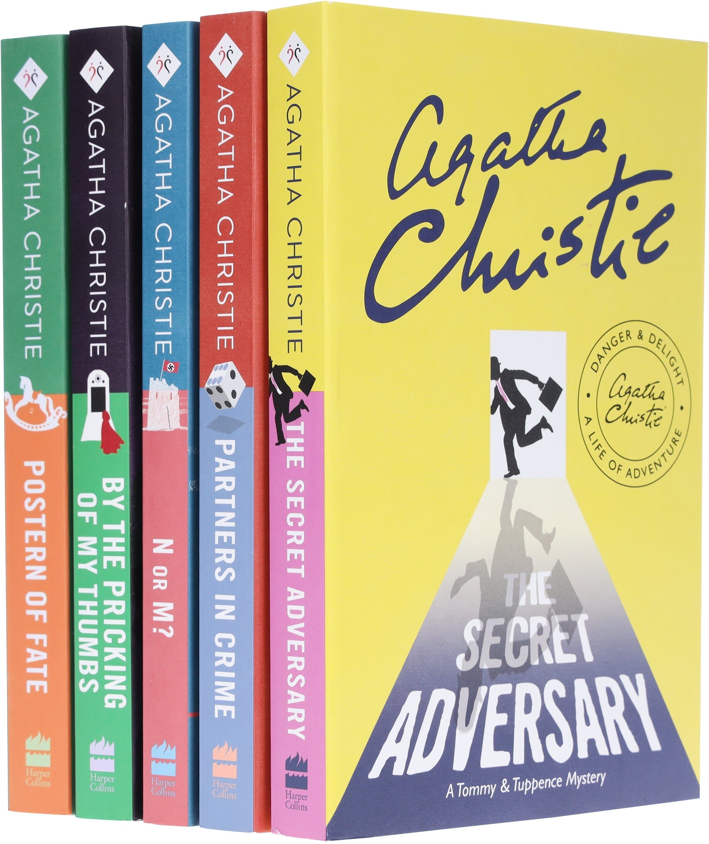 A Tommy and Tuppence Mystery Series by Agatha Christie 5 Books Collection Set - Fiction - Paperback HarperCollins Publishers