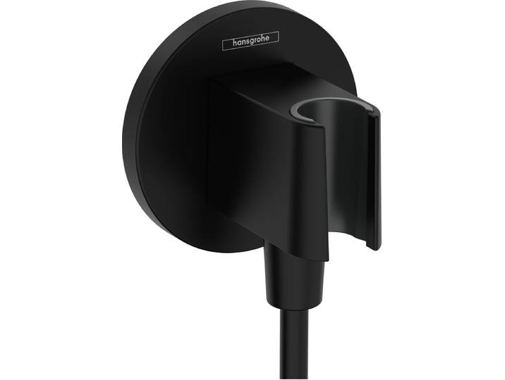 Hansgrohe FixFit S handdouchehouder - mat zwart