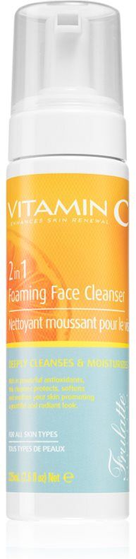 Arganicare Vitamin C Foaming Face Cleanser brightening foam cleanser for the face 225 ml