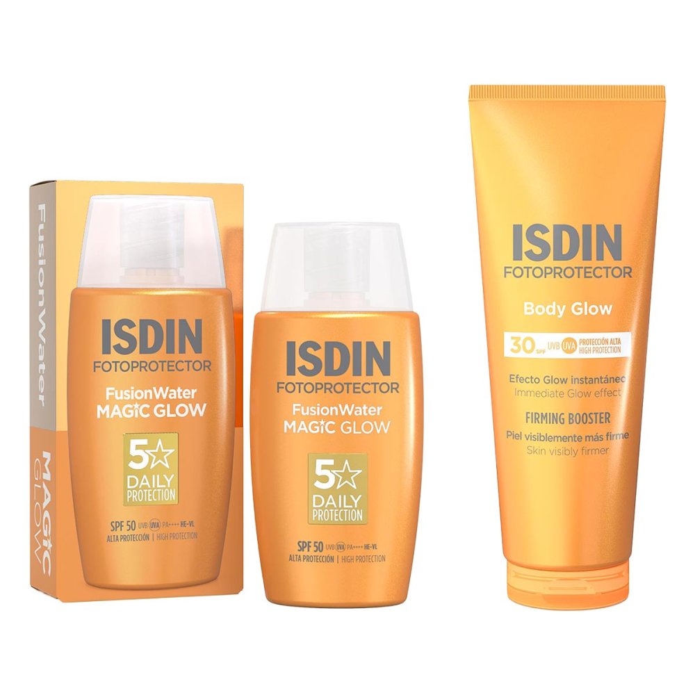 ISDIN GmbH ISDIN Glow Sonnenschutz Gesicht + Körper 08106452