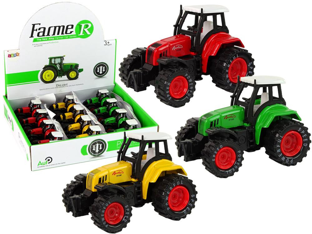 Lean Toys Tractor Resorak Metalen Tractor met Aandrijving