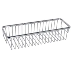 KOH-I-NOOR Griglie 45808 Ablage 45x12x8 cm, chrom einfache Montage ohne Bohren 45808