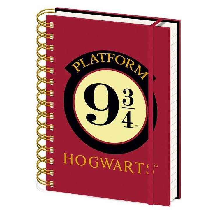Pyramid Harry Potter Wiro Notizbuch A5 Platform 9 3/4 Umkarton (10) (A5) (124206)