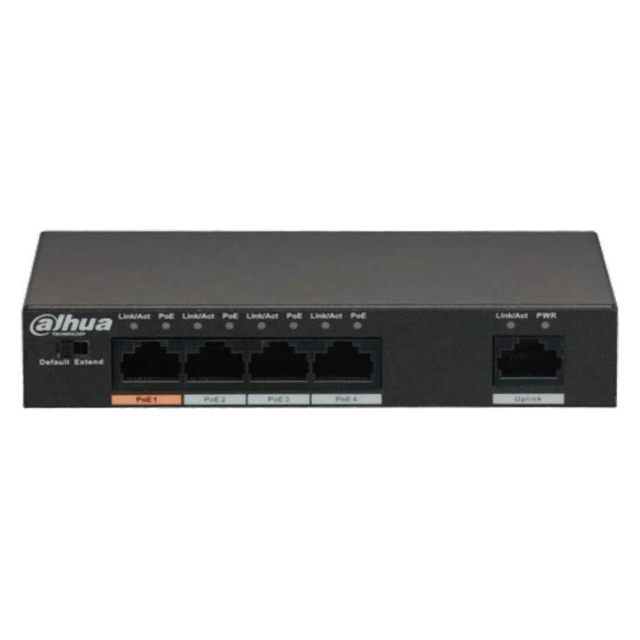 Dahua Switch 4p Poe Unmanaged (5 Ports) (PFS3005-4ET-60)