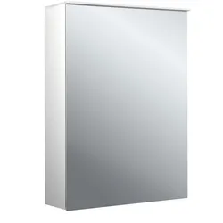 emco pure 2 design LED-Lichtspiegelschrank mit Waschtischbeleuchtung, eine Tür mit wechselbarer Anschlag, 500x700x185mm, 979705410