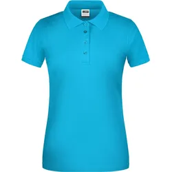 James & Nicholson Damen Bio Workwear Polo JN873 turquoise XS