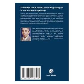 Umbreit Stabilität von Kobalt-Chrom-Legierungen in der oralen Umgebung (Deutsch, Softcover, Awad Mogoda) (69178018)