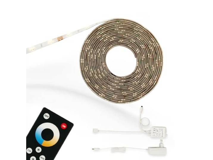 Briloner Leuchten CCT-LED Flexband, inkl. 300 LEDs/0,064 W - 150 Doppel-LEDs (warm-weiß/kalt-weiß)