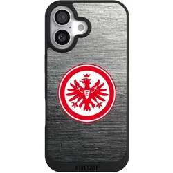 Nivocase Handyhülle für Apple iPhone 17 Hülle NIVOpure Case Schwarz Eintracht Frankfurt Logo SGE (Apple iPhone 17), Smartphone Hülle, Schwarz
