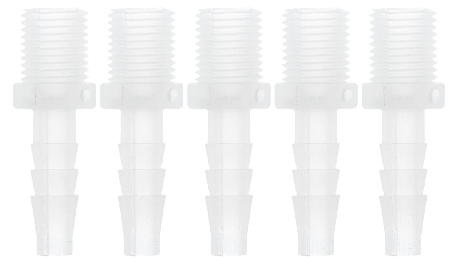 Solidchoice Schlauchverbinder 1/4" ID G1/4 Mannelijk PP - 5 Stuks