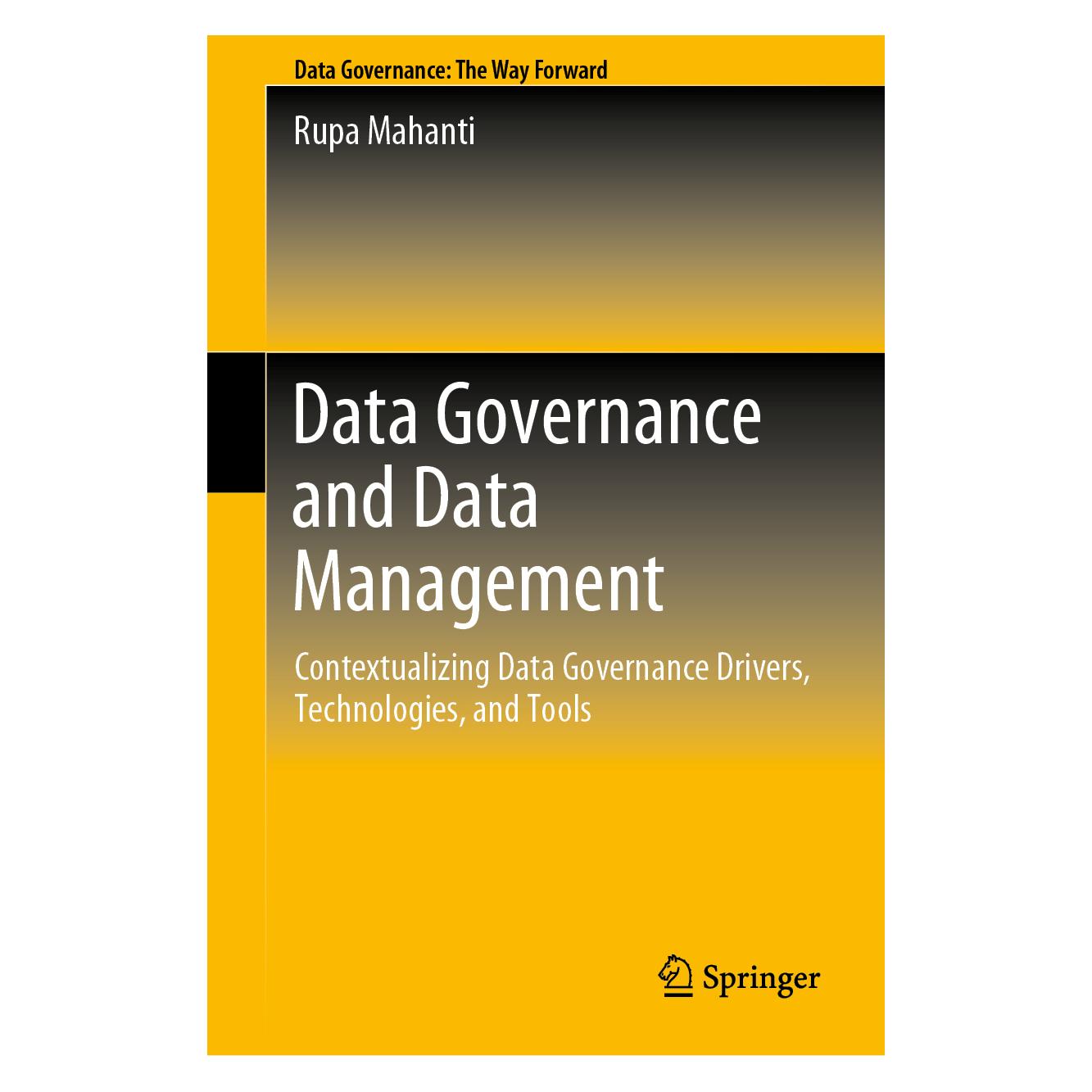 Springer Data Governance and Data Management (Englisch, Hardcover, Rupa Mahanti) (63707573)