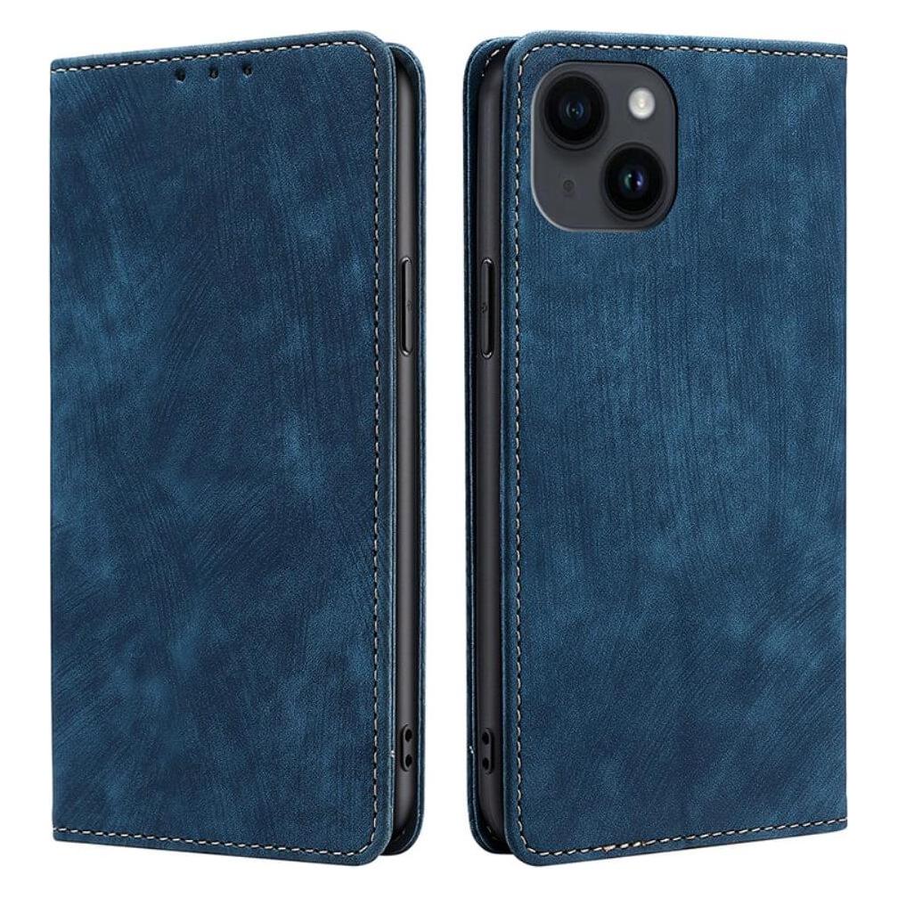 Cover-Discount iPhone 15 Plus - Hülle mit RFID Blocker blau (Apple iPhone 15 Plus) (660156153E)