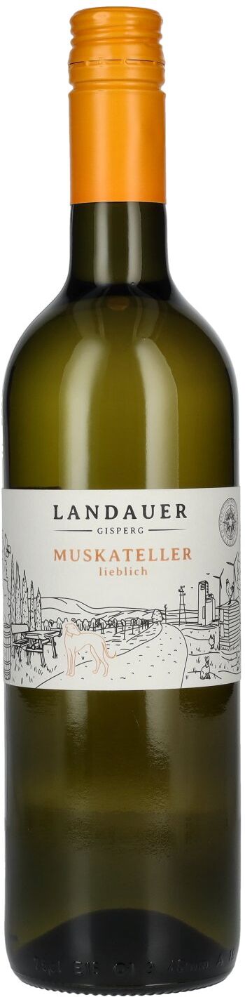 Winzerhof Landauer-Gisperg Landauer Gisperg Muskateller lieblich 10% Vol. 0,75l