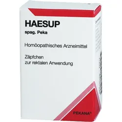 HAESUP spag.Peka Suppositorien 10 St