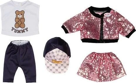 BABY born Glitzer-Outfit, 43 cm