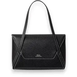 Polo Ralph Lauren für Damen. 427P01453006 Kleine Ledertasche Polo Play in Schwarz (OSFA), Klassisch