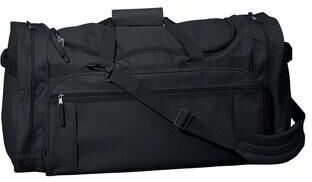 "Liberty Bags 3906 27"" Explorer Large Duffel Bag in Black   Polyester LB3906"