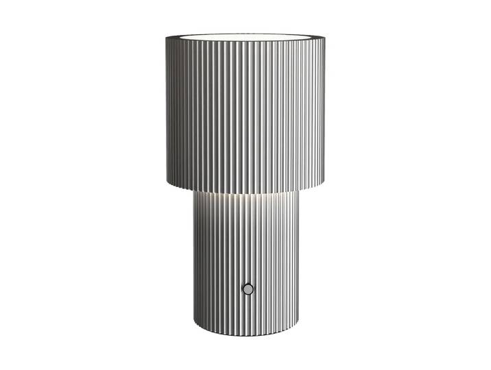 Herstal Lampe de table portable Iluma Argent