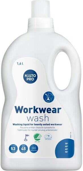Kiilto Pro Flydende Vaskemiddel   Workwear   1,6l