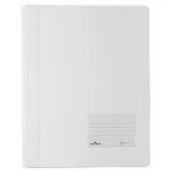 DURABLE Schnellhefter DIN A4 überbreit PVC weiß