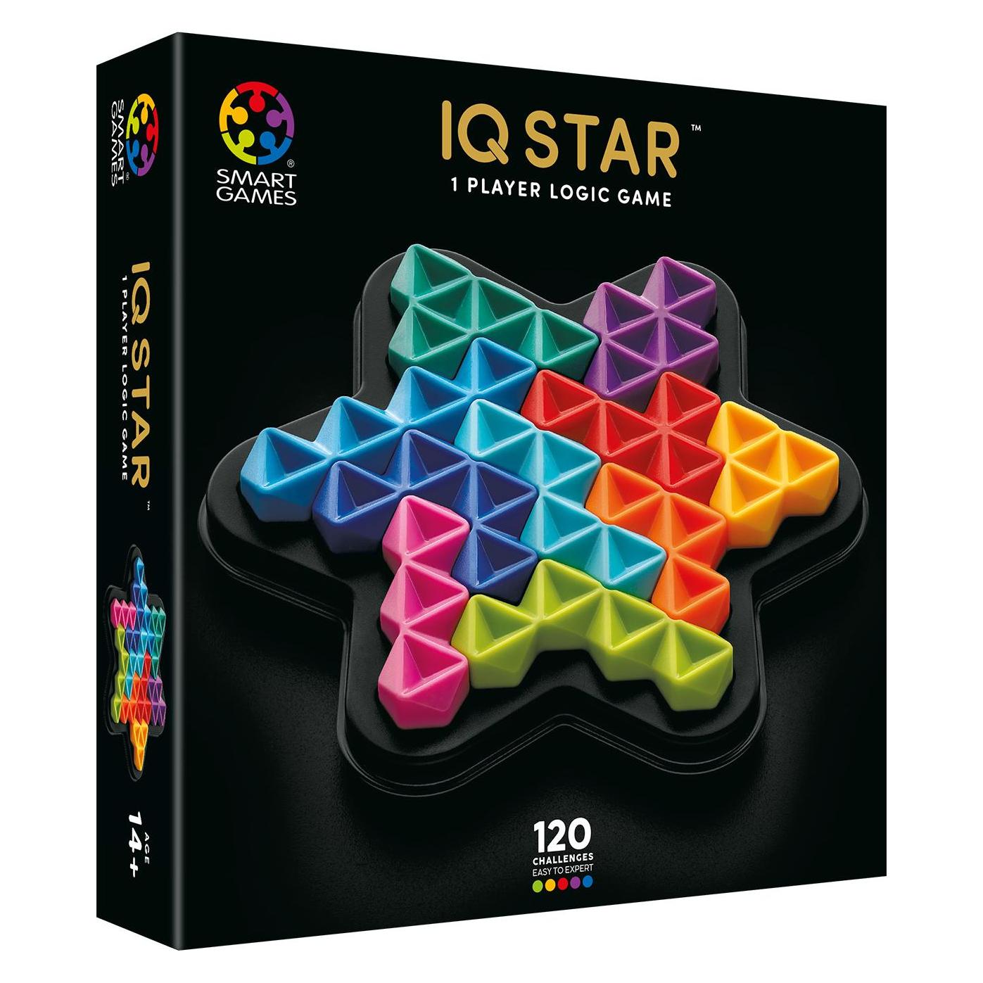 Smart Games IQ Deluxe - Star (mult) (Dänisch, Deutsch, Englisch, Finnisch, Französisch, Griechisch, Italienisch, Niederländisch, Norwegisch, Portugiesisch, Schwedisch, Spanisch) (SG 315)