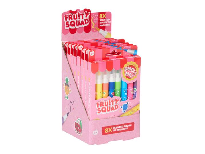 Fruitysquad FS253005 - 8 geur puntstiften