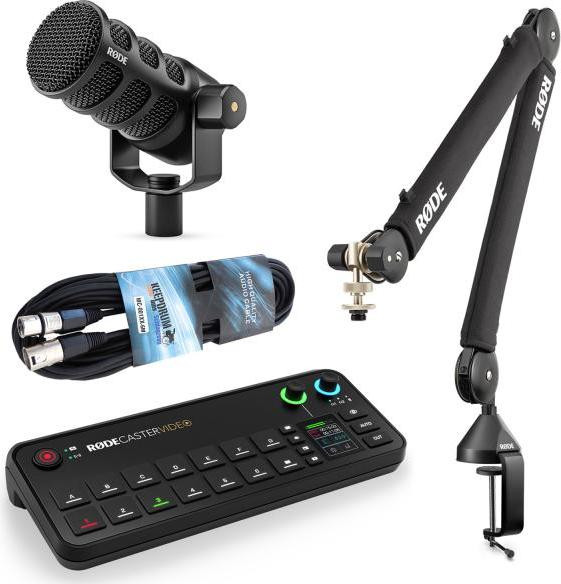 Rode Rodecaster Video Console en Podmic-USB bundel