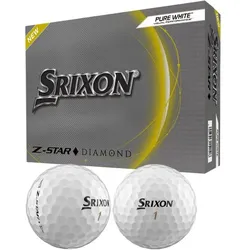 Srixon Z Star Diamond Golfball 12er weiss