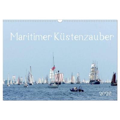 Maritimer Küstenzauber (Wandkalender 2026 DIN A3 quer), CALVENDO Monatskalender