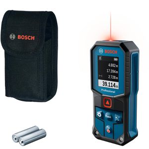 Bosch Laser-Entfernungsmesser 0601075000, GLM 40-31, 40m Messbereich, mit digitales Maßband und Farbdisplay