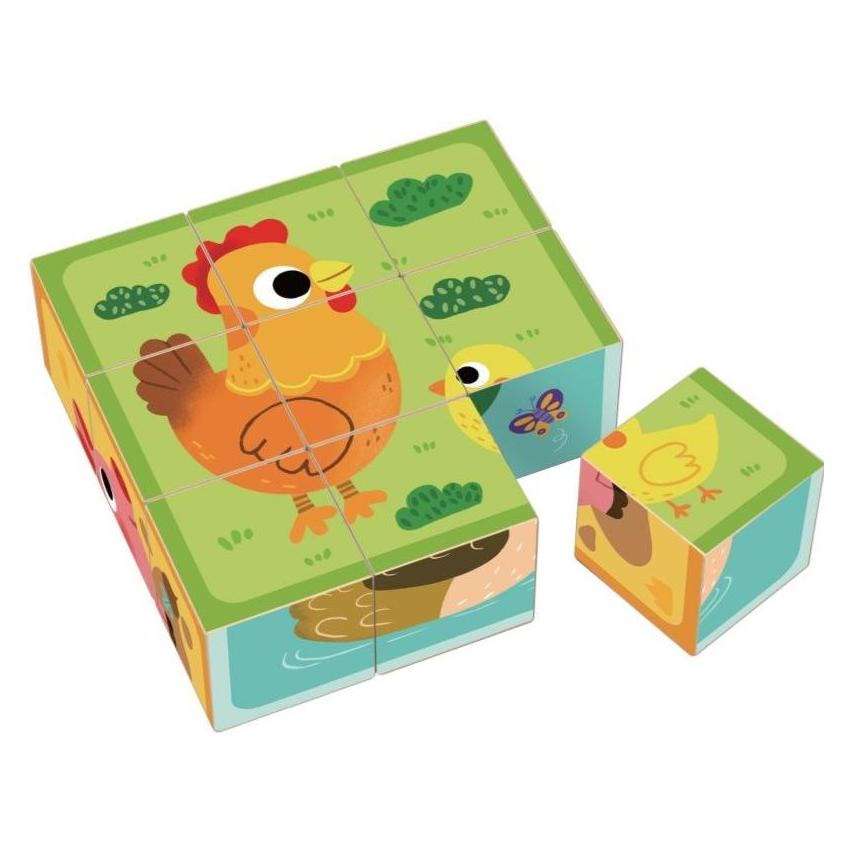 2Kids Toys Holzklötze Bauernhof / ab 1 Jahr (2D33808)