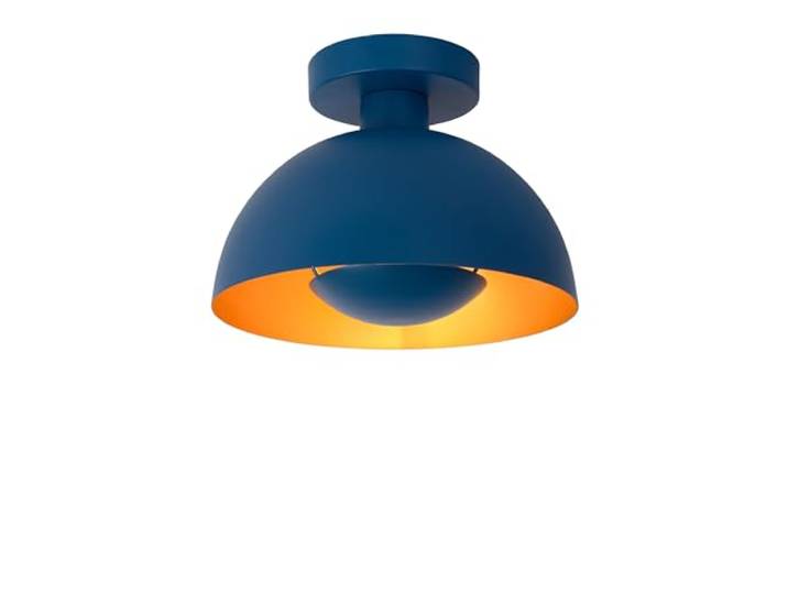 LUCIDE SIEMON - Deckenleuchte - Ø 25 cm - 1xE27 - Blau