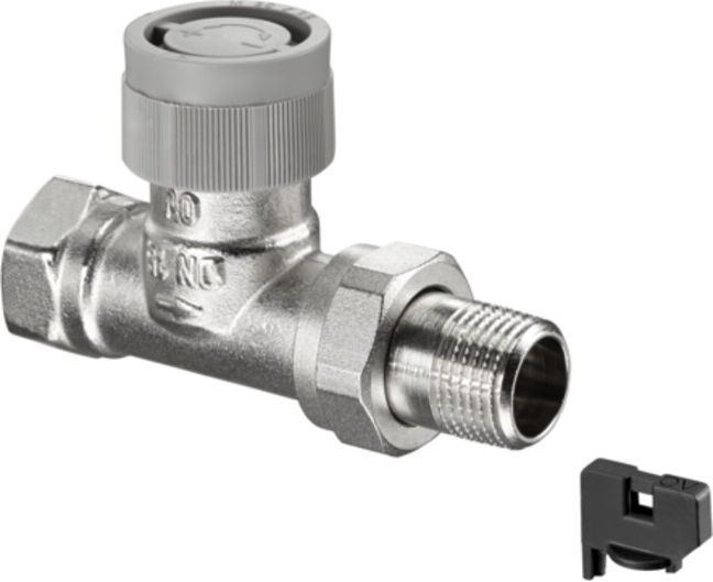 Vanne thermostatique dynamique OVENTROP série AQ, DN25, passage droit (1183168)