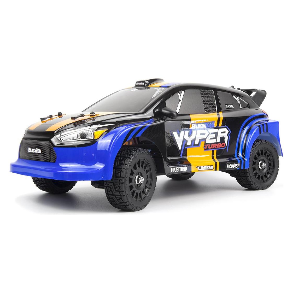 Wittmax Vyper RX Turbo 1/16 4WD 2S Brushless - Blue/Orange (RTR Ready-to-Run) (540284)