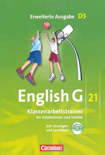 Hellmut Schwarz - English G 21 - Erweiterte Ausgabe D: Band 3: 7. Schuljahr - Klassenarbeitstrainer mit Lösungen und CD - Preis vom 09.10.2026 07:28:09 h