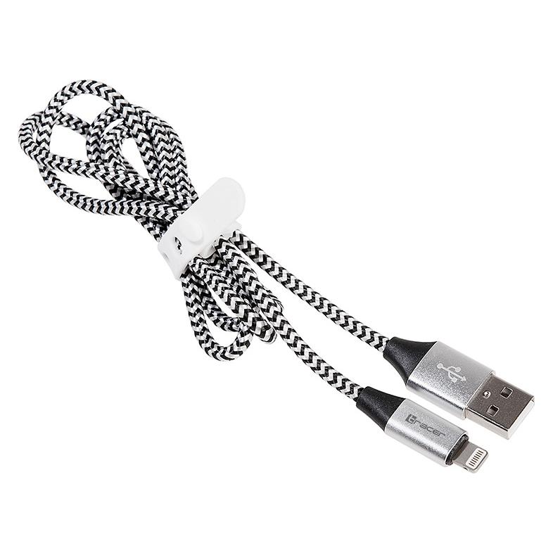 Tracer Lightning-kabel - Lightning / U (1 m, USB 2.0) (TRAKBK46268)