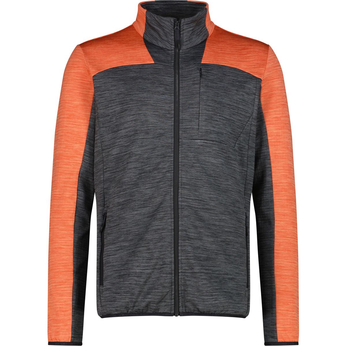 CMP MAN Fleece Jacket antracite mel-orange mel. (52UV) 46 36G6297-52UV-46