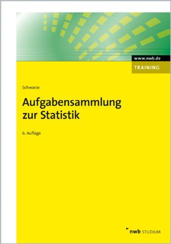 Jochen Schwarze - Aufgabensammlung zur Statistik - Preis vom 09.10.2026 07:28:09 h